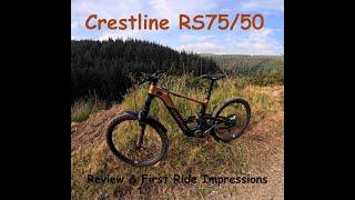 Crestline 75/50 Bike check & first ride impressions / eMTB