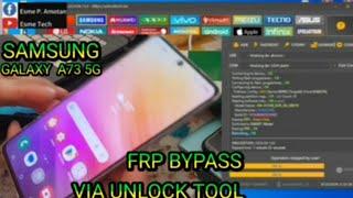 Samsung Galaxy A73 5g  FRP Bypass || Google Account Lock (FRP) Bypass Via Unlock Tool