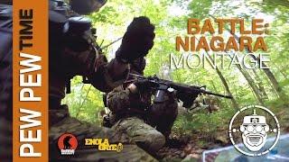 Robo-Airsoft: Pew Pew Time - Battle Niagara - Gameplay Montage Special