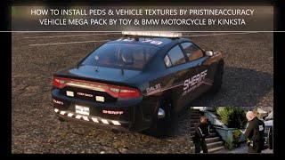 LSPDFR How to Install Los Santos County Sheriff's Peds  & Vehicle Textures by PristineAccuracy