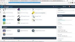 GoogieHost - Free Web Hosting - How Googie host cpanel work  - Part 02