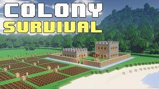 Прохождение COLONY SURVIVAL - ПЕРВЫЕ РАБЫ!