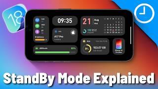 How To Use iOS 18 StandBy Mode Like A Pro! | 7 Best StandBy Mode Widget!