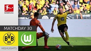 Borussia Dortmund - VfL Wolfsburg 6-1 | Highlights | Matchday 30 – Bundesliga 2021/22