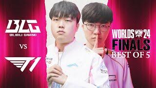 ALLE WORLDS 2024 FINALS GAMES | BLG vs T1 | WORLDS 2024 FINALS