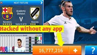 How to hack (Dream league Soccer 2019) Without any app