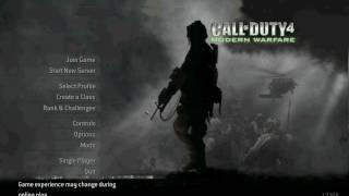 how to fix call of duty 4 multiplayer problems ex (server connection problem)