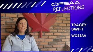 Tracey Swift OFSAA Reflection