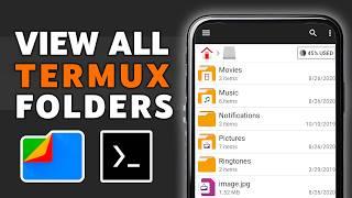 How To View Termux Files in File Manager? | Termux Storage