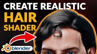 Creating a REALISTIC Hair Shader in Blender!