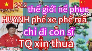 thế giới nể phục ! vua cờ tàn phế xe phế mã chỉ đi con sĩ TQ xin thua