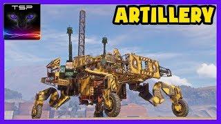 Crossout #568 ► BigRam + Omnibox Dual Howitzer Artillery Build & Gameplay