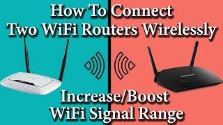  How to Connect Two Routers on one Home Network Wireless 2018