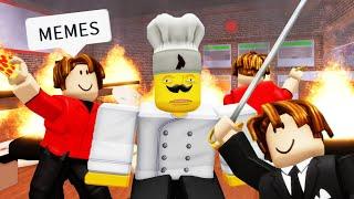 ROBLOX Work at a Pizza Place Funny Moments (MEMES) 