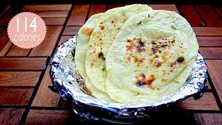 Garlic naan recipe - 2 ways garlic naan without oven - garlic naan in oven - naan bread recipe