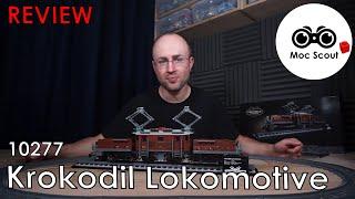 Tolle Optik, aber als Lok schwach! - Lego® 10277  [Review] - "Krokodil Lokomotive" (2020)