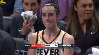 Last 30 seconds of Connecticut Sun vs Indiana Fever