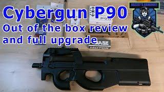 Cybergun P90 out of the box review and upgrade