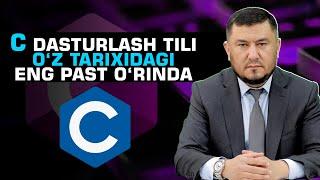 C dasturlash tili o‘z tarixidagi eng past o‘rinda – TIOBE