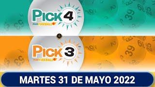 PICK3 AND PICK4 DIA Resultado del MARTES 31 DE MAYO de 2022 