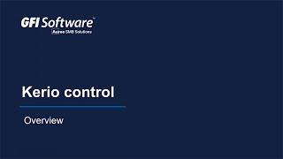 Kerio Control - Key Features Overview