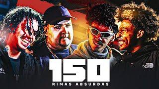 150 RIMAS ABSURDAS nas BATALHAS! 