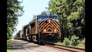 CSX Q140 & Q492 Head North on the A Line [HD]