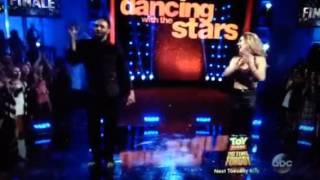 Allison Holker and Twitch on Dancing With The Stars Final