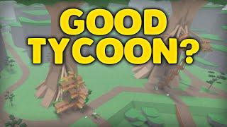 A GOOD ROBLOX TYCOON? - TreeLands