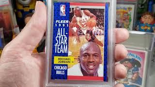 1991 Fleer Michael Jordan #211 PSA 8