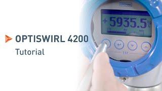 OPTISWIRL 4200: Installation, Inbetriebnahme und Verifikation | KROHNE Tutorials