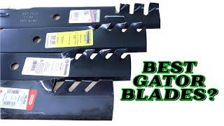 Gator Mower Blade Comparison - BEST LAWN MOWER BLADES