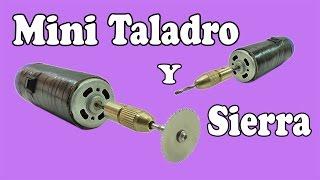 Cómo Hacer Un Mini Sierra y Taladro Potente (Muy fácil de hacer)