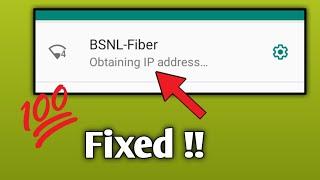 ( Fixed ) WiFi stuck on obtaining ip address | obtaining ip address problem in WiFi