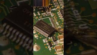 An SMD chip replacement #asmr #satisfying #repair