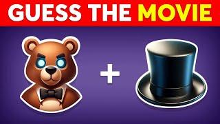 Guess the Movie by Emoji Quiz  Inside Out 2, Mario, Elemental, Freddy Fazbear | Monkey Quiz