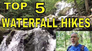 TOP 5 WATERFALL HIKES in the SHENANDOAH NATIONAL PARK