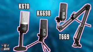 Fifine K669B vs T669 vs K670