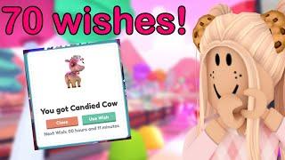 Can I get the Candied Cow form the wishing well? Overlook rp