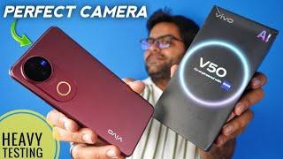 vivo V50 5G Unboxing and Hands-On Review | India’s Exclusive Wedding Portrait Studio! 