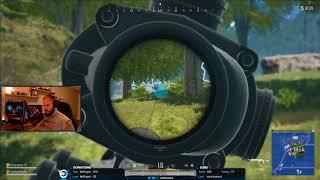 wtfmoses tobii eye tracker on PUBG twitch stream