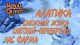 Royal Quest - #26/1 час фарма/Северные земли/Алатика