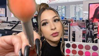 ASMR Fast and aggressive makeover at Ulta 