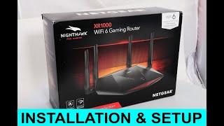 Setup Tutorial For Netgear Nighthawk XR1000 AX5400 Wireless High Speed Streaming & Gaming Router