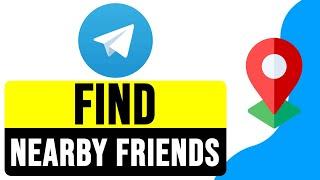 How to FIND NEARBY FRIENDS on TELEGRAM 2025 | Telegram Location Sharing