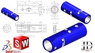 Solidworks Tutorial for Beginners Exercise | Tips and Tricks | Free Courses सीखिए