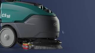 Tennant CS16 Micro Walk-Behind Scrubber-Dryer