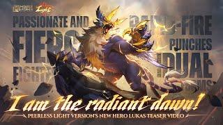 New Hero Lukas Teaser Video | Lukas | Beast of Light | Mobile Legends: Bang Bang