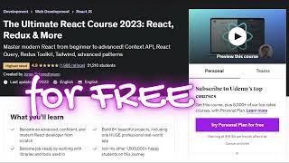 The Ultimate React Course 2023: React, Redux & More - Jonas Schmedtmann