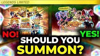 NEW YEARS RISING 2025 BANNERS! Should You Summon? (Dragon Ball Legends)